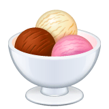 Ice Cream Emoji on WhatsApp