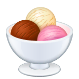 ice-cream Emoji whatsapp