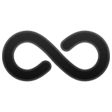♾️ Infinity Emoji on WhatsApp