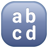 input-latin-lowercase Emoji whatsapp