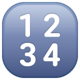 input-numbers Emoji whatsapp