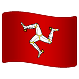 Flagge der Isle of Man Emoji WhatsApp