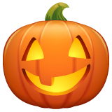 jack-o-lantern Emoji whatsapp
