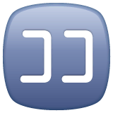 🈁 Japanese “here” Button Emoji on WhatsApp
