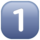 keycap-1 Emoji whatsapp