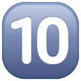 keycap-10 Emoji whatsapp