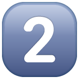 keycap-2 Emoji whatsapp