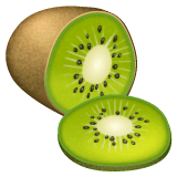 Kiwi Fruit Emoji on WhatsApp