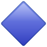 large-blue-diamond Emoji whatsapp