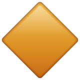 large-orange-diamond Emoji whatsapp