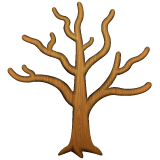 leafless-tree Emoji whatsapp
