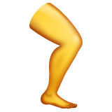 leg Emoji whatsapp