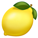 lemon Emoji whatsapp