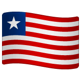 🇱🇷 Bandiera della Liberia Emoji su WhatsApp