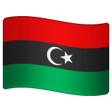 Флаг Ливии Эмодзи в WhatsApp