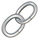 Símbolo de eslabón de cadena Emoji WhatsApp