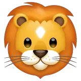 Muso di leone Emoji WhatsApp