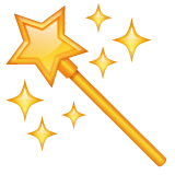 magic-wand Emoji whatsapp