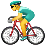 🚴‍♂️ Radfahrer Emoji auf WhatsApp
