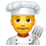man-cook Emoji whatsapp