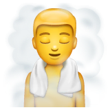 man-in-steamy-room Emoji whatsapp