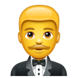 🤵‍♂️ Man In Tuxedo Emoji on WhatsApp