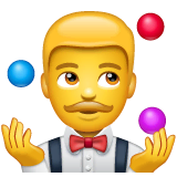 man-juggling Emoji whatsapp