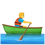 man-rowing-boat Emoji whatsapp