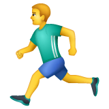 man-running Emoji whatsapp