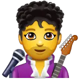 Man Singer Emoji on WhatsApp