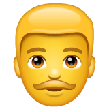 man Emoji whatsapp