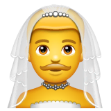 man-with-veil Emoji whatsapp