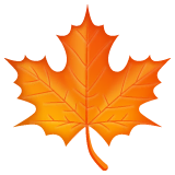 maple-leaf Emoji whatsapp