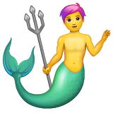 merman Emoji whatsapp