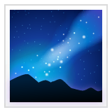 milky-way Emoji whatsapp
