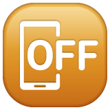 mobile-phone-off Emoji whatsapp