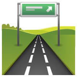 motorway Emoji whatsapp