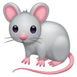 mouse Emoji whatsapp