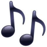 🎶 Musical Notes Emoji on WhatsApp