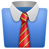 necktie Emoji whatsapp