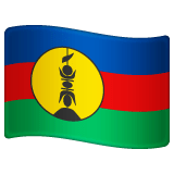 Флаг Новой Каледонии Эмодзи в WhatsApp