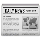 newspaper Emoji whatsapp