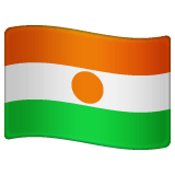 Flagge des Niger Emoji WhatsApp