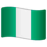 🇳🇬 Flag: Nigeria Emoji on WhatsApp