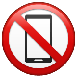 no-mobile-phones Emoji whatsapp