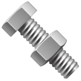 nut-and-bolt Emoji whatsapp