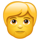 Persona mayor Emoji WhatsApp