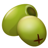 Olive Emoji on WhatsApp
