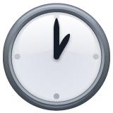 one-oclock Emoji whatsapp