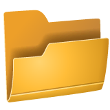 open-file-folder Emoji whatsapp